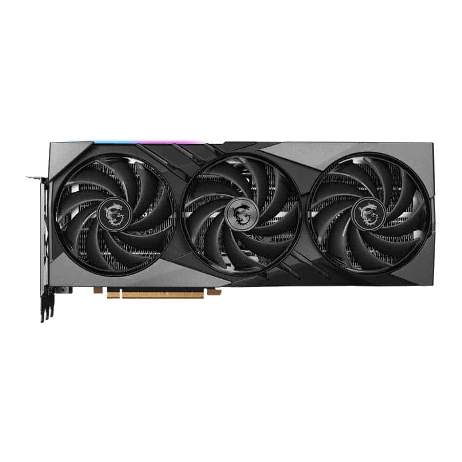 MSI NVIDIA GeForce RTX 4090 24GB GAMING X SLIM Ada Lovelace Graphics Card